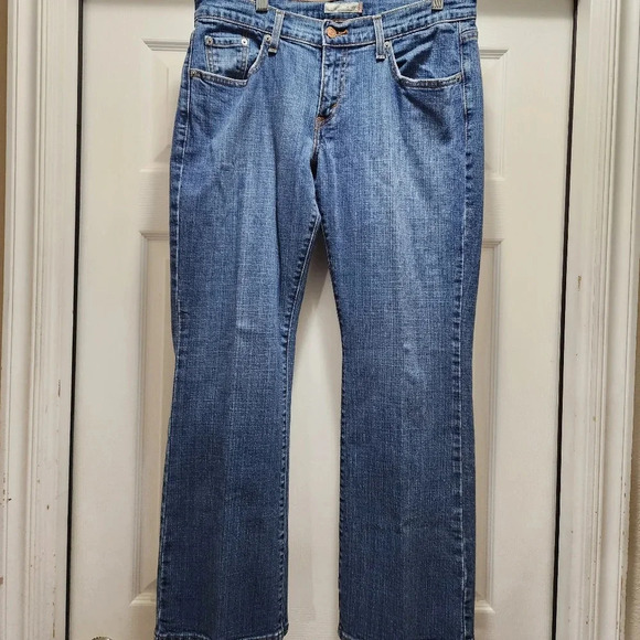 Levi's Blue Boot Cut Jeans - Picture 3 of 9